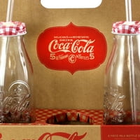 Coca-cola klasszikus ivó üveg üvegkészlet