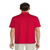 Ben Hogan férfiak és nagy férfiak szellőztetett Performance Polo ing, S-5XL méretű