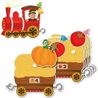 Scotchi Happy Kidz Gyerekjátékok a munkahelyen és a falusi vonat játékkészlete