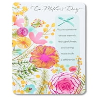 Amerikai üdvözlet átgondoltság anyák napi kártya könyvjelzővel