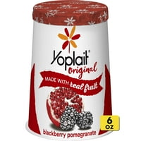 Yoplait eredeti szeder gránátalma alacsony zsírtartalmú joghurt oz joghurt csésze