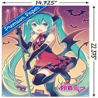 Hatsune Miku-Denevérek Fali Poszter, 14.725 22.375