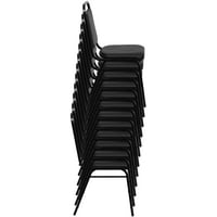 Flash bútorok HERCULES sorozat trapéz hátsó egymásra bankett szék burgundi vinil-ezüst véna keretben