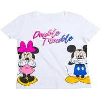 Minnie & Mickey Double Trouble grafikus póló