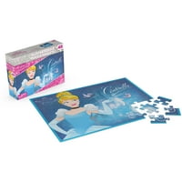 Disney Hamupipőke 48 darabos csillogó puzzle