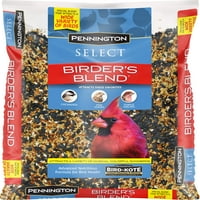 A Pioneer Woman Breezy Blossom Mókusbiztos Lámpás Bird-etető és Pennington Select Birder Blend Wild Bird Seed, LB táska