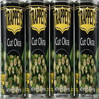 Trappey's Cut okra, konzerv zöldségek, 14. oz