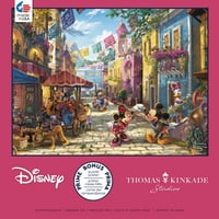 CEAO 750 darabos Thomas Kinkade Disney Collection Mickey & Minnie Mexikóban reteszelő Jigsaw puzzle