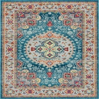 Jól szövött Palmson Payson hagyományos bohém réce 7'10 9'10 Vintage Area Rug