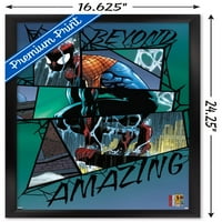 Marvel Comics Spider-Man: Beyond Amazing-eső Mash-up fali poszter, 14.725 22.375 keretes