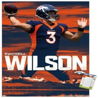 Denver Broncos - Russell Wilson Wall Poster, 14.725 22.375