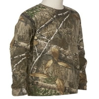 Realtree Edge Youth hosszú ujjú illatvezérlő vadászat álcázási póló, XL