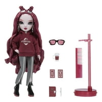 Rainbow High Shadow High Scarlett Red Fashion Doll, divatos ruhák és 10+ színes játék kiegészítők gyerekek ajándék 4 éves és