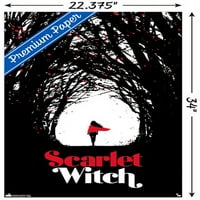 Marvel Comics-Scarlet Witch - Scarlet Witch fali poszter Pushpins, 22.375 34