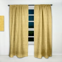 Designart 'hangulatok sárga xviii' glam függöny panel