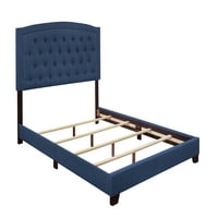 Kék király kárpitozott ágy