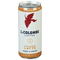 La Colombe Draft Latte karamell kávé ital, 12P