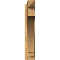 Ekena Millwork 1 2 W 30 D 30 H Imperial Smooth Arts and Crafts Outlooker, Western Red Cedar