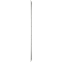 Ekena Millwork 12 W 55 H True Fit PVC Horizontális Slat Modern Style rögzített redőnyök, Hailstorm szürke