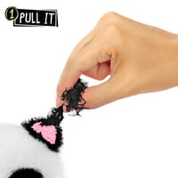 Fluffie cuffiez panda nagy gyűjthető szolgáltatás plüss 11 - Meglepetés felfedi a dobozt az ASMR Fidget Diy Plying -rel, ultra