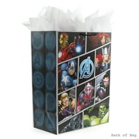 Hallmark túlméretes Avengers ajándék táska szövetpapírral