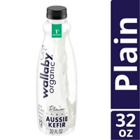 Wallaby Organic Lowfat Probiotic Plain Kefir, FL oz