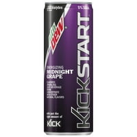 MTN Harmat Kickstart, Midnight Grape, 12oz Sleek Cans