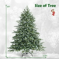 Gomba ft mesterséges karácsonyfa megvilágítatlan csuklós karácsonyfa w fémállvány