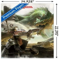 Dungeons And Dragons-kaland fal poszter, 14.725 22.375