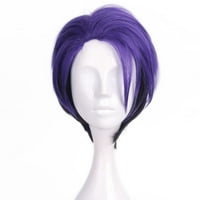 Egyedi olcsó emberi haj parókák nőknek Lady 12 Gradiens lila parókák paróka sapkával