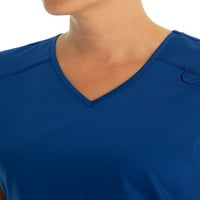 ScrubStar női aktív szakaszos twill raglan hüvely v-nyakú súroló felső WD609