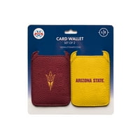 Littlearth NCAA Arizona State Sun Devils Card Wallet, 2-Pack