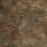 Emeril Lagasse Comfort Air damaszt Konyhai szőnyeg, bézs barna, 19,6x39
