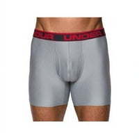 Under Armour férfi Heather Gray O-sorozat 6 Boxerjock-méret kicsi