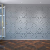 Közepes lockhart dekoratív fretwork fali panelek építészeti minőségű PVC -ben
