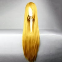 Egyedi alku az emberi haj parókák parókákkal rendelkező nők számára 39 Arany sárga parókák