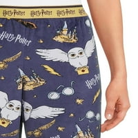 Warner Bros. női és női Molett méretű Harry Potter plüss alvás nadrág, méretek XS-3x