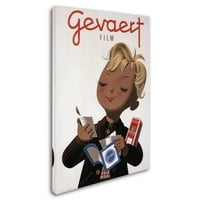 A „Gevaert II” védjegye vászon művészete by Vintage Apple Collection
