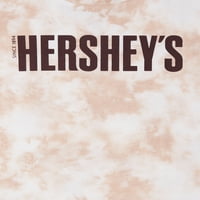 Hershey's Girls Candy Tie-Front Tie-festék grafikus póló és delfin rövidnadrág, 2 darabos ruhakészlet, Méretek 4-16