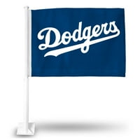 Los Angeles La Dodgers MLB ablak 2 oldalú autó zászló
