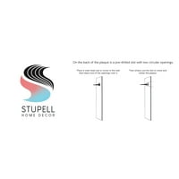 Stupell Industries friss levegő és napsütés megnyugtató kurzív tipográfia grafikus művészet, keret nélküli művészet nyomtatott