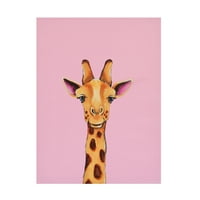Lucia Stewart 'baba zsiráf' vászon művészet