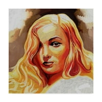 Védjegy Szépművészet 'Veronica Lake' vászon művészet: Howie Green