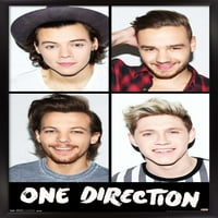 One Direction - Grid Wall poszter, 22.375 34