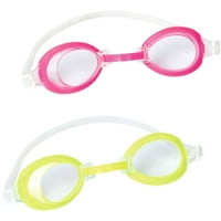 A Bestway Hydro-Splash úszó-biztonságos védőszemüvegek, 2pk, rózsaszín sárga