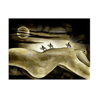 Ben Heine 'Discovery' vászon művészet