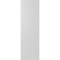 Ekena Millwork 18 W 54 H True Fit PVC Két egyenlő panel parasztház rögzített redőnyök w z-bár, termikus zöld