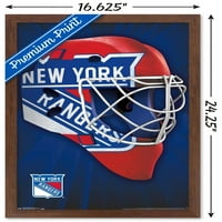 New York Rangers - Mask Wall poszter, 14.725 22.375