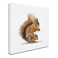 A MacNeil Studio által készített képzőművészet „mókus” vászon művészete