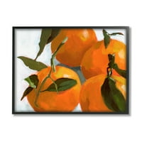 Stupell Industries Hagyományos asztali narancs csendélet Realisztikus festmény, 11, Victoria Barnes tervezése